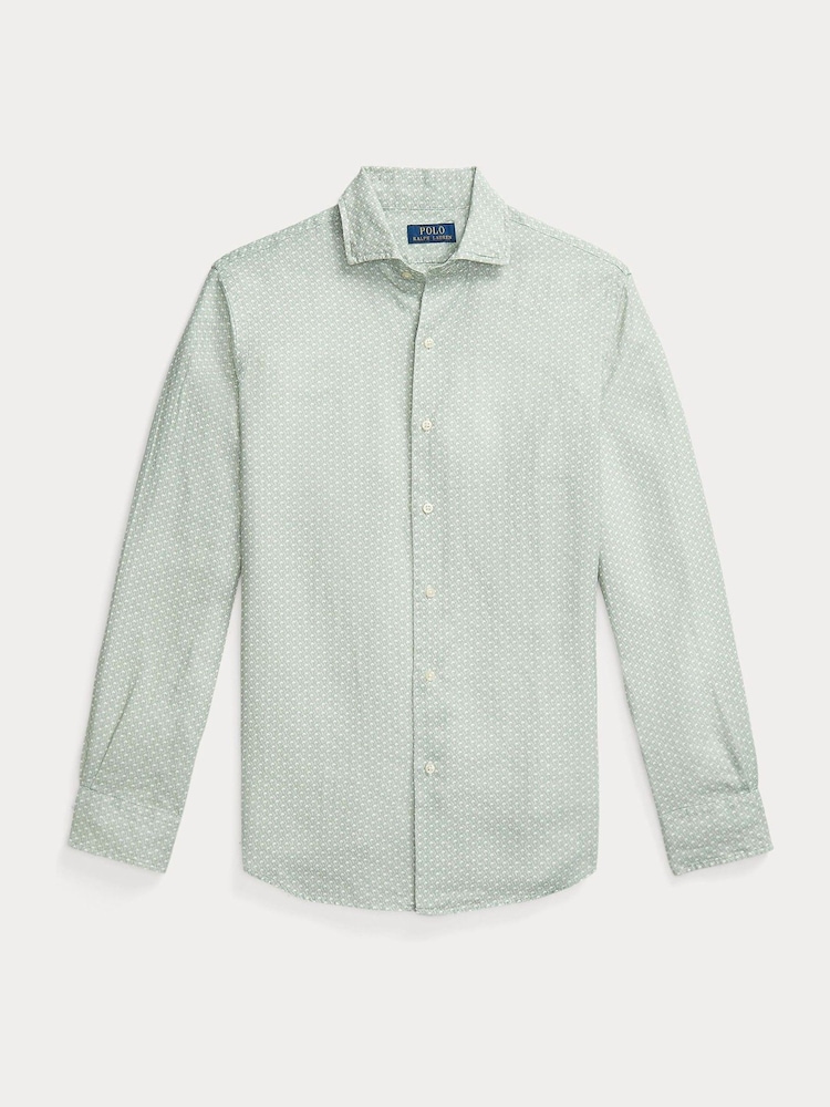Polo Ralph Lauren Blue Long Sleeve Sport Shirt - Image 1 of 2
