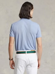Polo Ralph Lauren Light Blue Short Sleeve Mesh Polo Shirt - Image 2 of 4