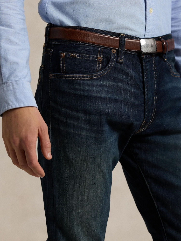 Polo Ralph Lauren Dark Blue Full Length Slim Jeans - Image 5 of 5