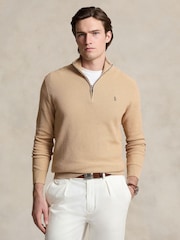 Polo Ralph Lauren Natural Long Sleeve Pullover Jumper - Image 1 of 5