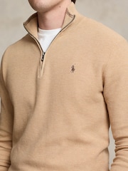 Polo Ralph Lauren Natural Long Sleeve Pullover Jumper - Image 4 of 5