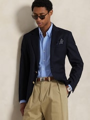 Polo Ralph Lauren Blue Long Sleeve Sport Shirt - Image 4 of 4