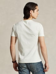 Polo Ralph Lauren Cream Short Sleeve T-Shirt - Image 2 of 5