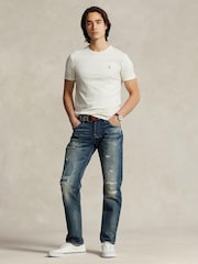 Polo Ralph Lauren Cream Short Sleeve T-Shirt - Image 3 of 5