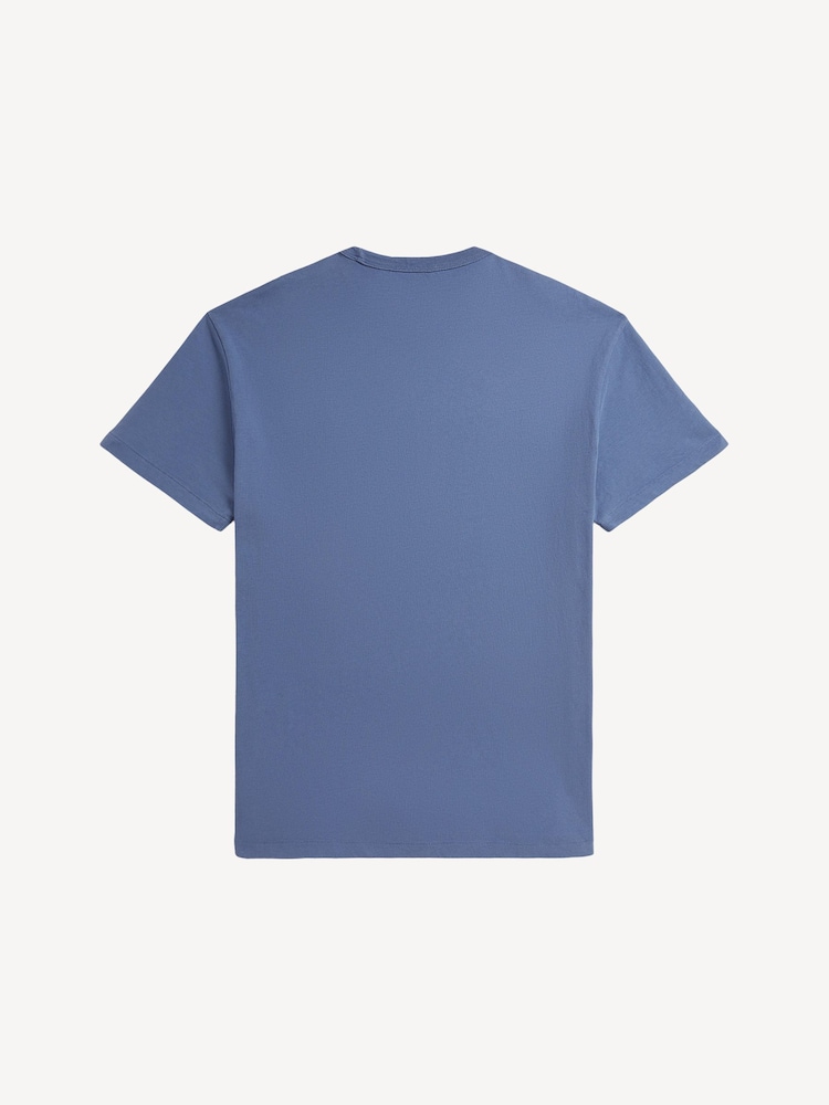 Polo Ralph Lauren Blue 100% Cotton Short Sleeve T-Shirt - Image 2 of 2