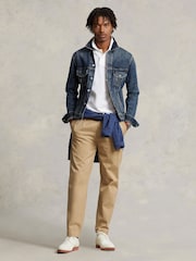 Polo Ralph Lauren White Short Sleeve Mesh Polo Shirt - Image 3 of 5