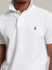 Polo Ralph Lauren White Short Sleeve Mesh Polo Shirt - Image 5 of 5