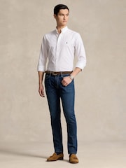 Polo Ralph Lauren White Long Sleeve Sport Shirt - Image 3 of 5
