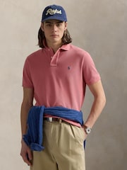 Polo Ralph Lauren Pink Short Sleeve Knit Jumper - Image 1 of 4