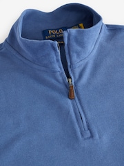 Polo Ralph Lauren Blue Long Sleeve Knit Shirt - Image 4 of 5