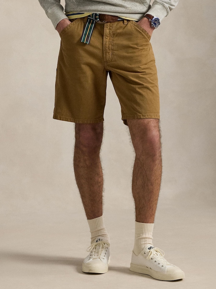Polo Ralph Lauren Brown Flat Front Shorts - Image 1 of 4