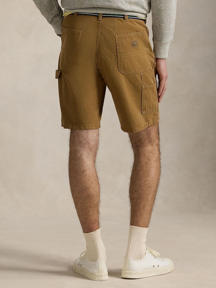 Polo Ralph Lauren Brown Flat Front Shorts - Image 2 of 4