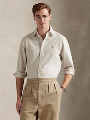 Polo Ralph Lauren Natural Long Sleeve Sport Shirt - Image 1 of 9