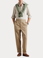 Polo Ralph Lauren Natural Long Sleeve Sport Shirt - Image 3 of 9