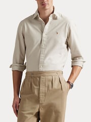 Polo Ralph Lauren Natural Long Sleeve Sport Shirt - Image 8 of 9