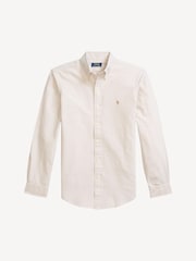 Polo Ralph Lauren Natural Long Sleeve Sport Shirt - Image 9 of 10