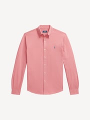 Polo Ralph Lauren Pink Long Sleeve Knit 100% Cotton Shirt - Image 1 of 1