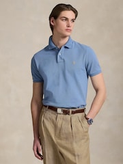 Polo Ralph Lauren Blue Short Sleeve Knit Jumper - Image 1 of 4