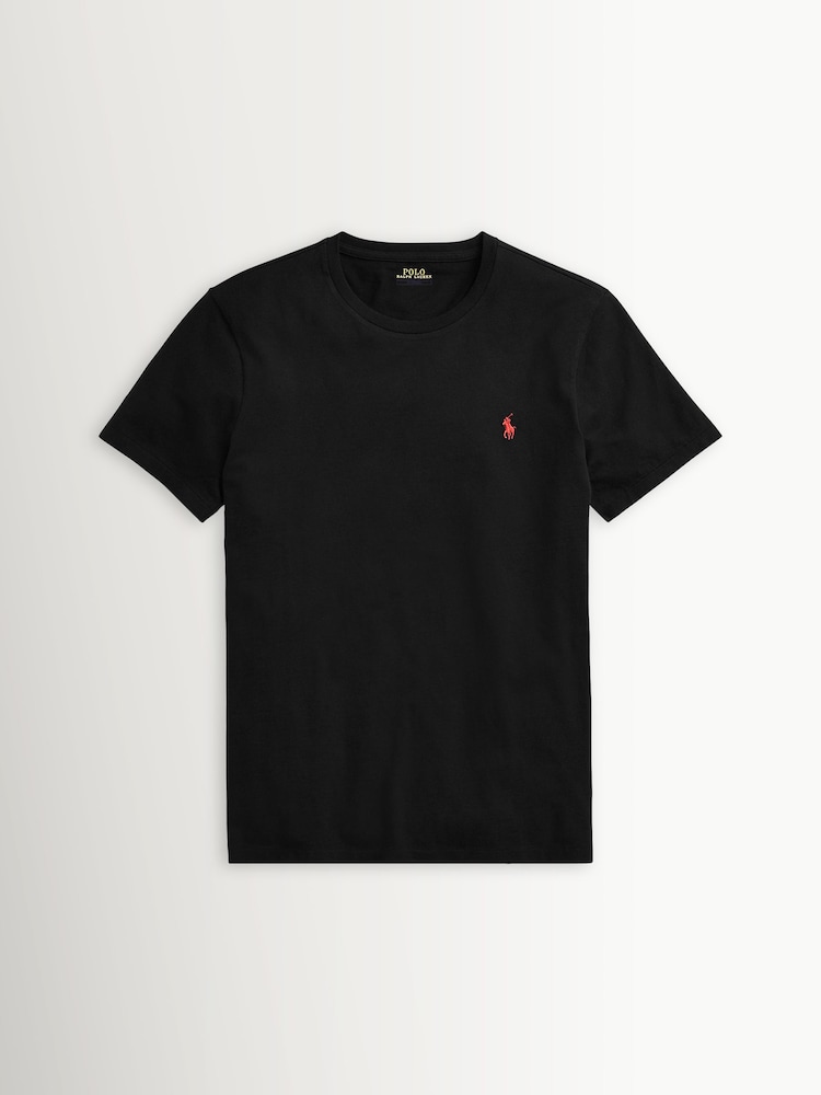 Polo Ralph Lauren Black Short Sleeve T-Shirt - Image 8 of 8