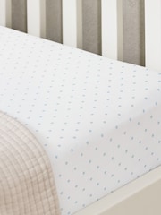 The White Company Blue Bed Sheet - Image 2 of 2