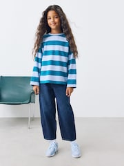 Dark Wash Barrel Jeans (3-16yrs) - Image 1 of 3