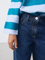 Dark Wash Barrel Jeans (3-16yrs) - Image 3 of 3