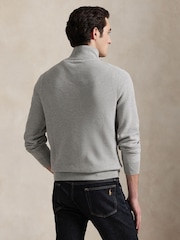 Polo Ralph Lauren Grey Long Sleeve Pullover Jumper - Image 4 of 9