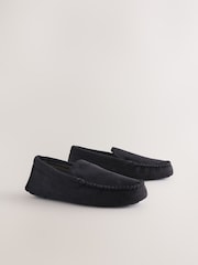 Black Moccasin Slippers - Image 3 of 7