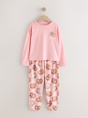 Avocado Slogan Print Joggers Pyjamas 3 Pack (3-16yrs) - Image 2 of 7