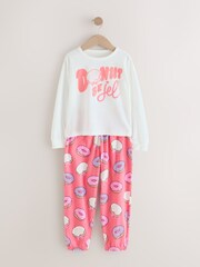 Avocado Slogan Print Joggers Pyjamas 3 Pack (3-16yrs) - Image 5 of 7