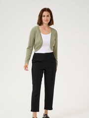 Kaffe Green Astrid Open Long Sleeve Bolero - Image 3 of 5