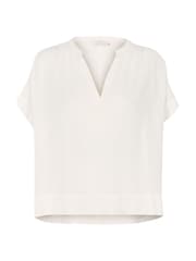 Kaffe KAmilia Wing Short Sleeve White Blouse - Image 5 of 6