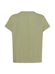 Kaffe Green KAmilia Wing Short Sleeve Blouse - Image 2 of 2