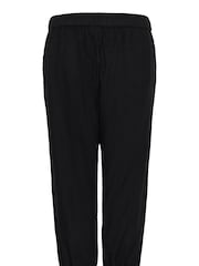 Kaffe KAmilia Capri Cropped Black Trousers - Image 2 of 2