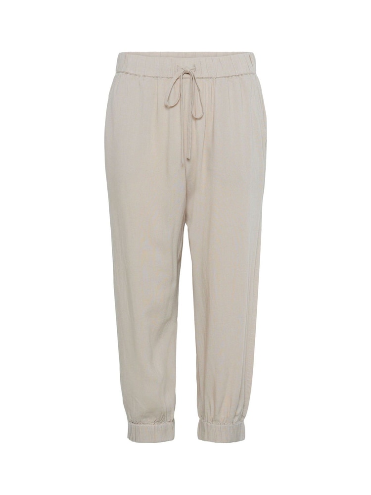 Kaffe Grey KAmilia Capri Cropped Trousers - Image 1 of 2 Kaffe Grey KAmilia Capri Cropped Trousers - Image 1 of 2