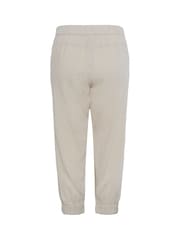 Kaffe Grey KAmilia Capri Cropped Trousers - Image 2 of 2