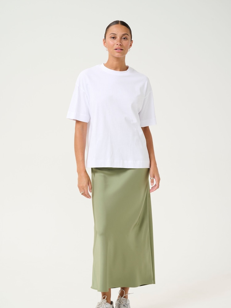 Kaffe Green KAhill Maxi Skirt - Image 2 of 5