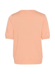 Kaffe KAlizza V-Neck Short Sleeve Pullover Jumper - Image 6 of 6