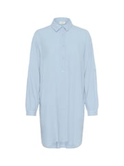 Kaffe Blue KAmilia Long Sleeve Shirt Dress - Image 4 of 5