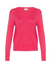 Kaffe Red KAlizza Round Neck Knit Pullover Jumper - Image 5 of 6