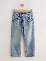 Mid Blue Pocket Detail Embellished Straight Leg Jeans (3-16yrs) - Image 5 of 8