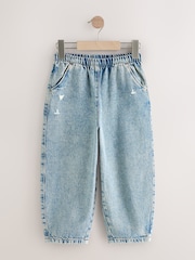 Denim Tint Pull On Barrel Jeans (3-16yrs) - Image 4 of 5