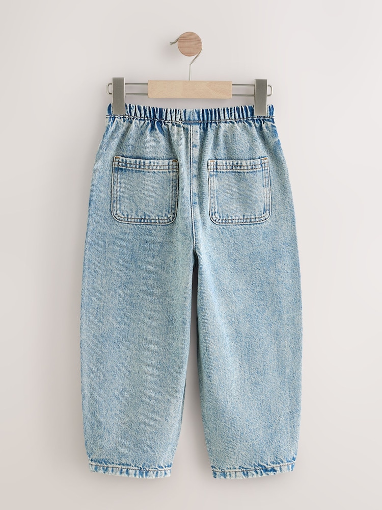 Denim Tint Pull On Barrel Jeans (3-16yrs) - Image 5 of 5