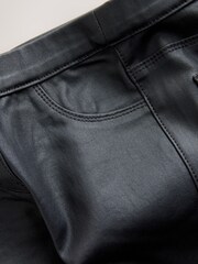 Black Coated Jeggings (3-16yrs) - Image 3 of 4