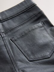 Black Coated Jeggings (3-16yrs) - Image 4 of 4