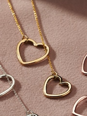Personalised Heart Lariat Necklace - Image 2 of 3