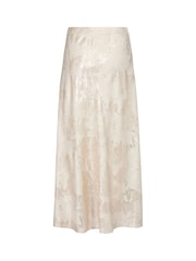 Soaked in Luxury Grey Elegant High-Waisted Skirt - Image 6 of 6