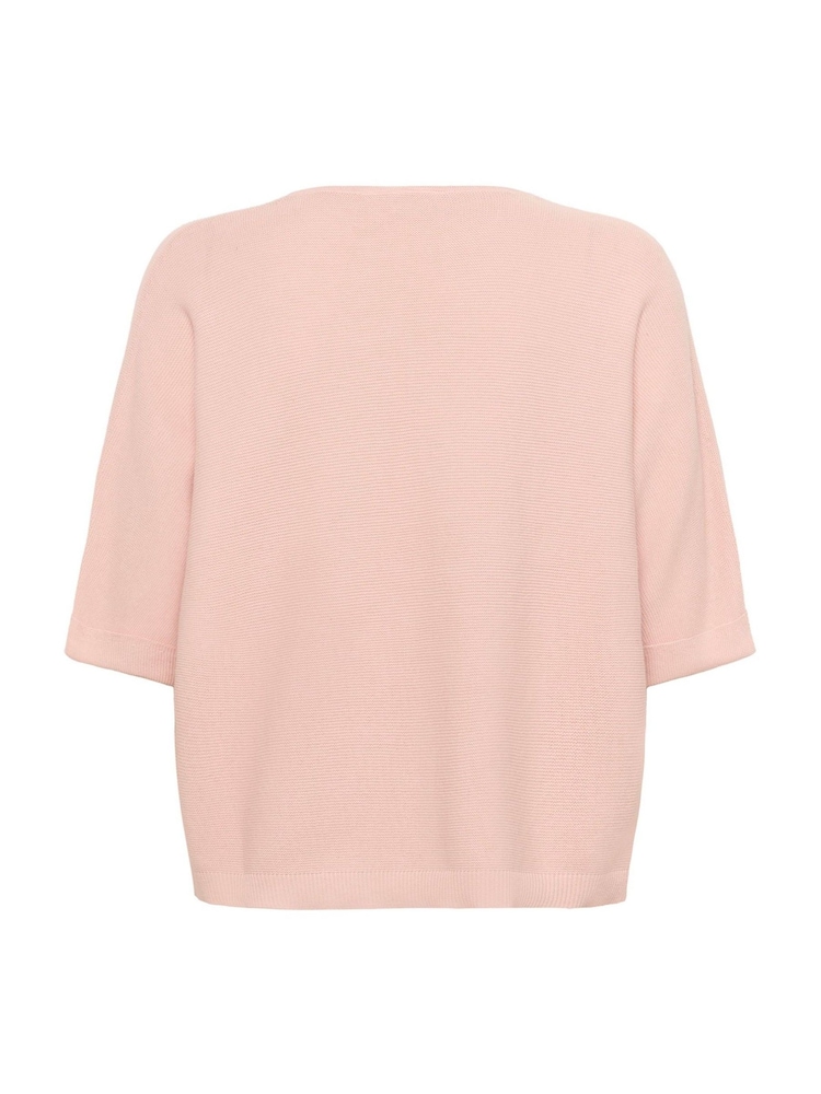 Cream Pink CRSillar Knit Bolero 100% Cotton Cardigan - Image 5 of 5