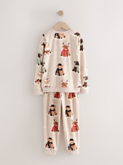 Neutral/Red Hamish The Highland Cow Single Family Christmas Pyjamas (9mths-16yrs) - Image 5 of 7
