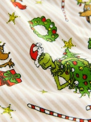 Neutral Grinch Single Button Through Xmas Pyjamas (9mths-16yrs) - Image 9 of 9